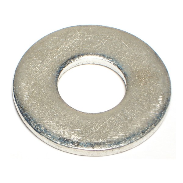 Midwest Fastener Flat Washer, Fits Bolt Size 9/16" , Steel Zinc Plated Finish, 99 PK 03841